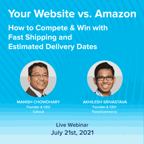 Live Webinar – Your Website vs. Amazon