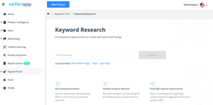 Seller-App-keyword-research