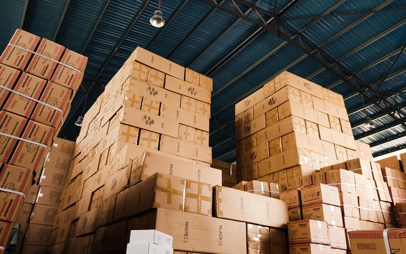 inventory stored at warehouse